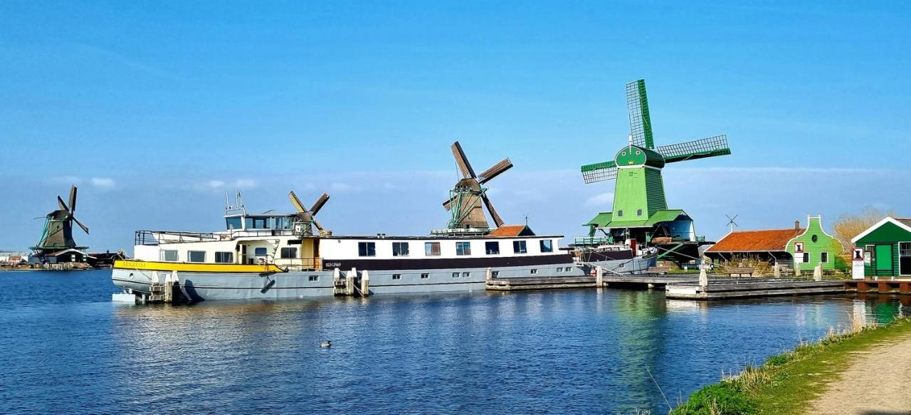 Unique Hotelboat Botel Lena Maria Ámsterdam Exterior foto