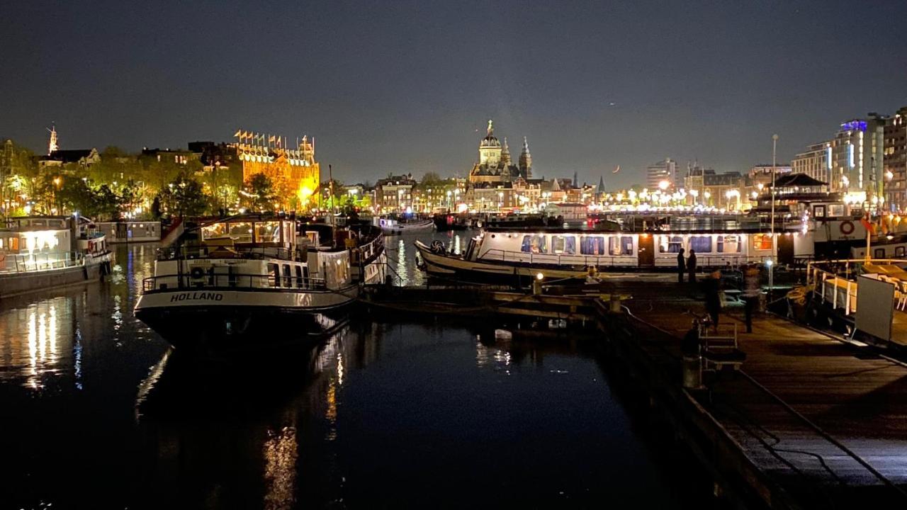 Unique Hotelboat Botel Lena Maria Ámsterdam Exterior foto
