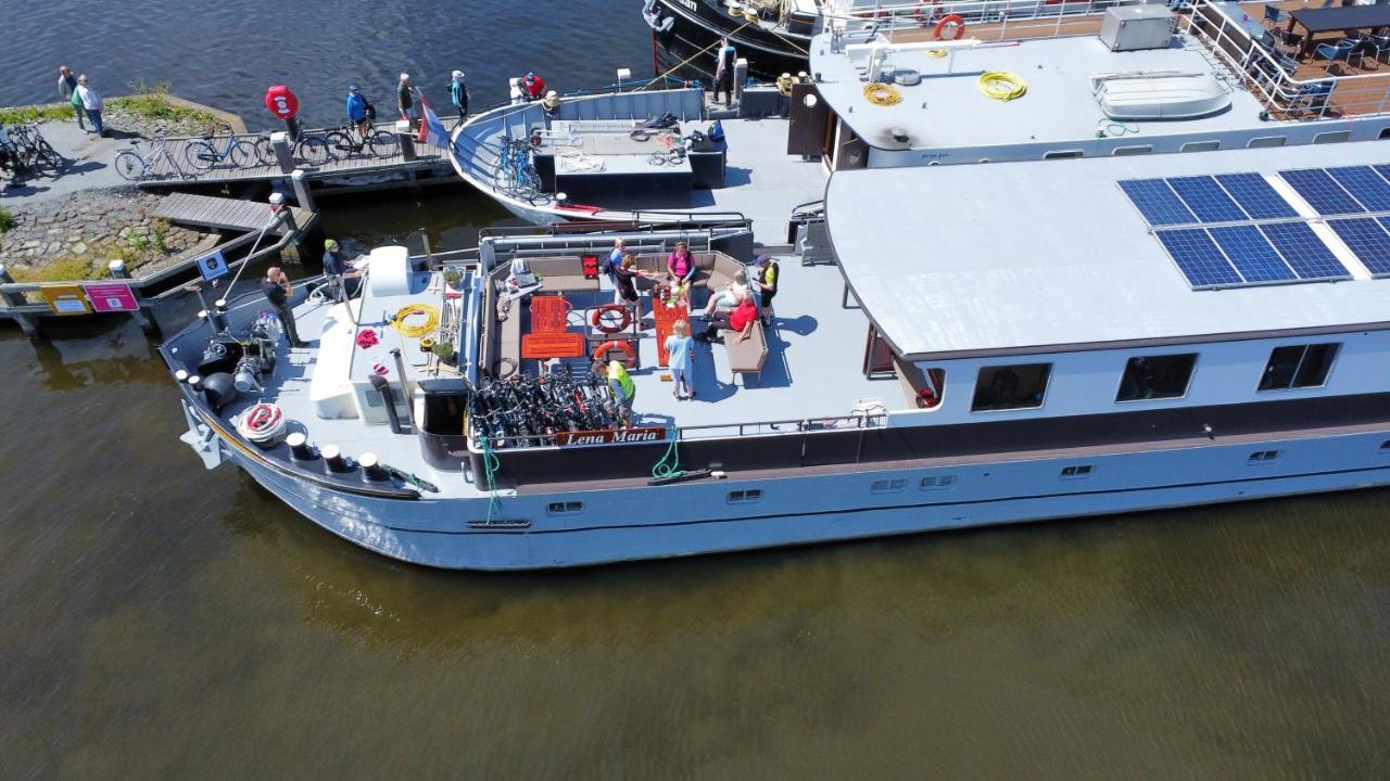 Unique Hotelboat Botel Lena Maria Ámsterdam Exterior foto